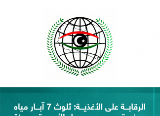 الرقابة على الأغذية: ثلوث 7 آبار مياه جوفية بسبب سيول الأودية بمدينة درنة