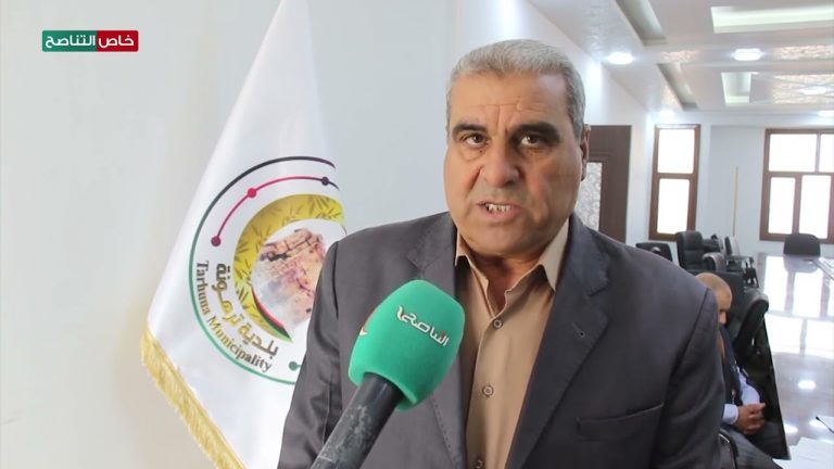 لقاء مع رئيس لجنة الخطة الإستراتيجية لبلدية ترهونة د. صالح غنائم خلال اجتماع لجنة إعداد الخطة الإستراتيجية لبلدية ترهونة بمؤسسات المجتمع المدني