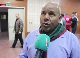 لقاء مع القائد الكشفي عبدالمولى النعاجي في حفل تكريم المشاركين في حملة فزعة خوت ببلدية ترهونة