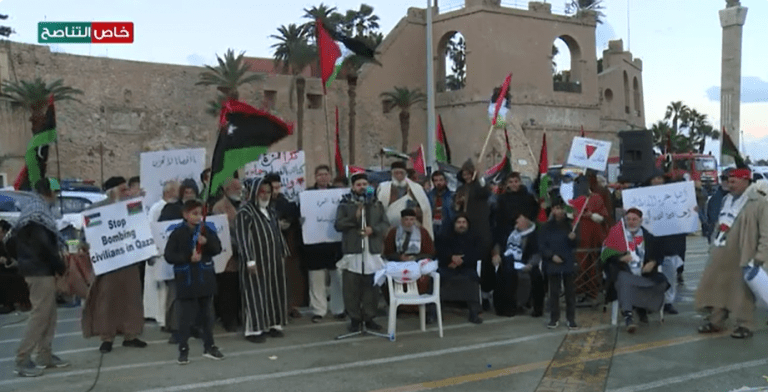 استمع لكلمة الشيخ د. عبدالرحمن قدوع عضو لجنة الفتوى بدار الإفتاء خلال مظاهرة بميدان الشهداء نصرة للأقصى وأهالي غزة