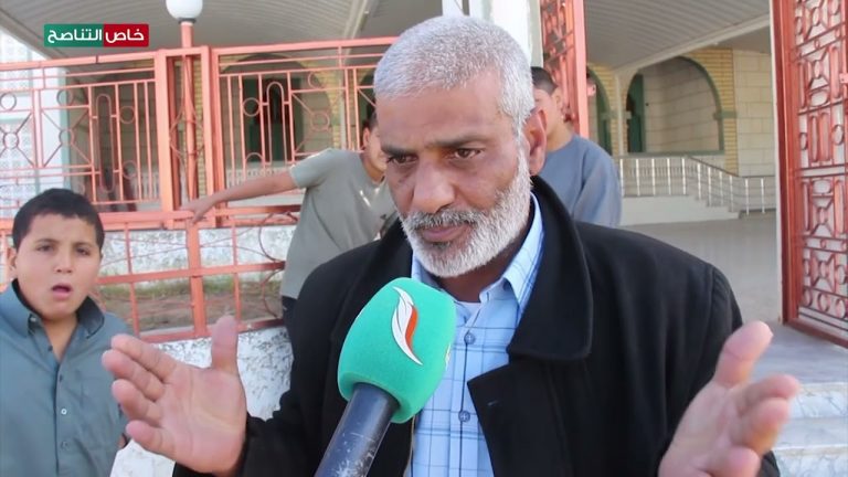 عدسة التناصح| لقاء مع أحد أبناء الجالية الفلسطينية في ليبيا ضمن استطلاع للرأي بمدينة مسلاتة بشأن العدوان على قطاع غزة