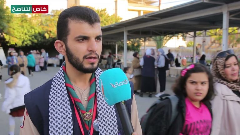 تحت عنوان “حركتنا جسر لمسرى رسولنا” الفرقة الثانية دليلات فوج الشط تقيم بازارا خيريا دعما لأهل غـ..ــزة. محمد صلاح الدين/ قائد الخدمات في نشاط البازار الخيري