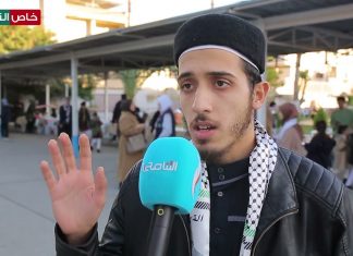 عدسة التناصح | نصرة أهل غزة واجبة وكل على حسب استطاعته.. العارف أبوشعالة/ أحد المشاركين في البازار الخيري الداعم لأهل غـ..ـــزة.