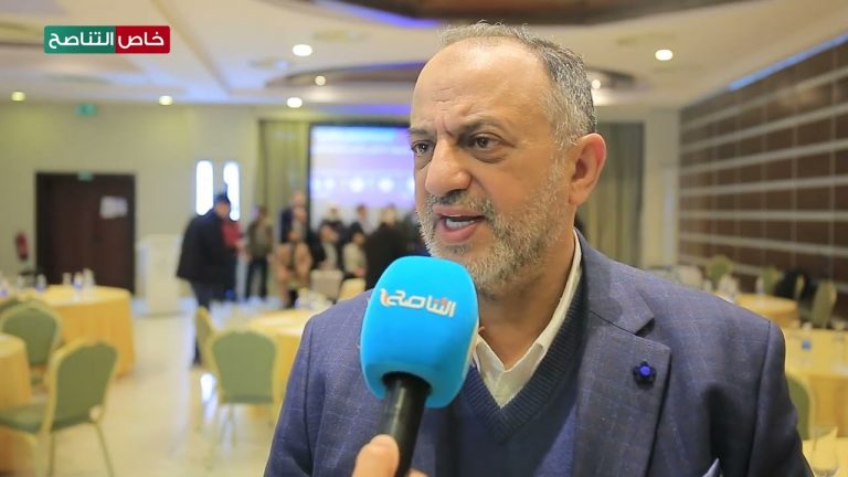 لقاء مع عضو اللجنة السياسية بالهيئة الطرابلسية د. محمد المبروك في الحوارية التي أقيمت بفندق كورنثيا حول مبادرة باتيلي