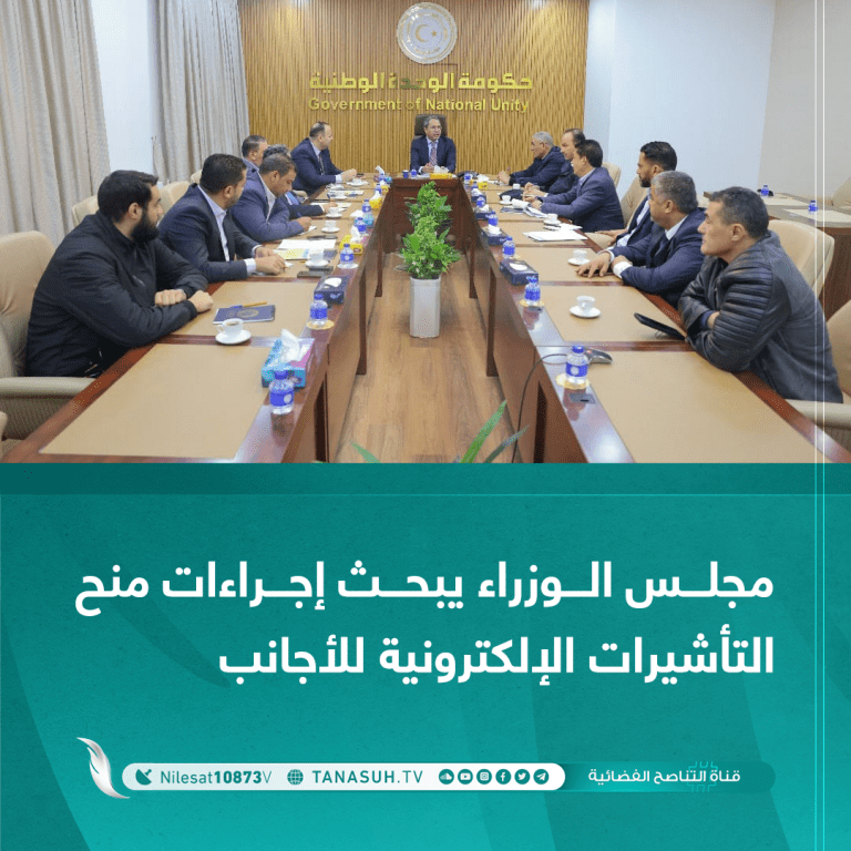 مجلس الوزراء يبحث إجراءات منح التأشيرات الإلكترونية للأجانب