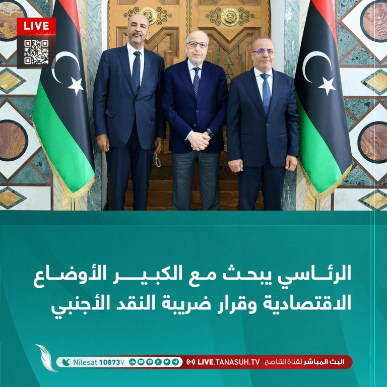 الرئاسي يبحث مع الكبير  الأوضاع الاقتصادية وقرار ضريبة النقد الأجنبي