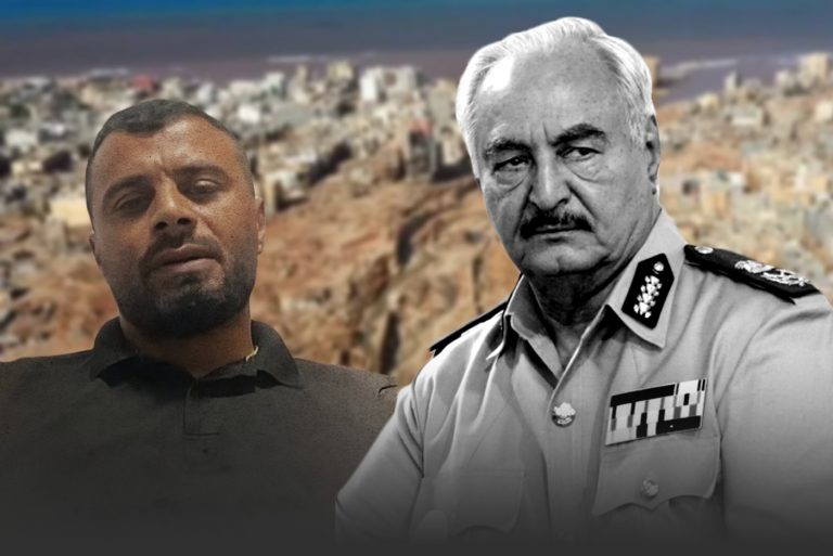 بعد عام من اعتقاله في درنة .. العفو الدولة تطالب حفتر بالإفراج عن الجازوي فورا