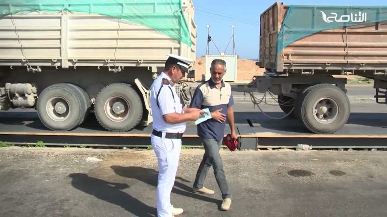 تقرير – بلديات| تفعيل محطة ميزان الشاحنات ببوابة غوط الرمان