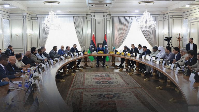 عمداء برقة وفزان يؤكدون دعمهم حكومة الوحدة