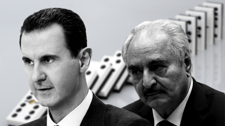 أفريكا انتليجنس: سقوط بشار لن يمرّ دون عواقب سلبية على مصالح حفتر