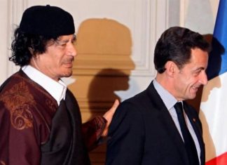 ساركوزي يحاكم على 50 مليون يورو أرسلها له القذافي