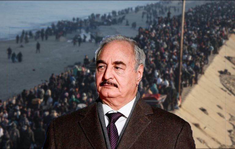 القناة الإسرائيلية السابعة: ليبيا وجهة محتملة لإعادة توطين سكان غزة عبر حفتر