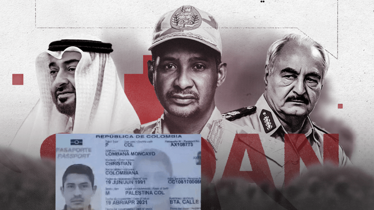 موقع فرانس 24: حفتر سهل وصول مرتزقة كولومبيين لدعم ميليشيا حميدتي في السودان