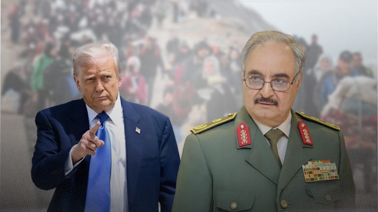 نوفا: مجرم الحرب حفتر يعرض منح الجنسية لمليون فلسطيني ضمن خطة التهجير من غزة