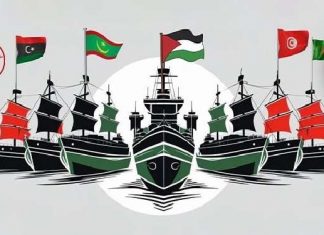 تنسيقيات ليبيا وتونس من أجل فلسطين تعلنان الانطلاق بحرًا نحو القطاع ضمن “أسطول الصمود المغاربي”