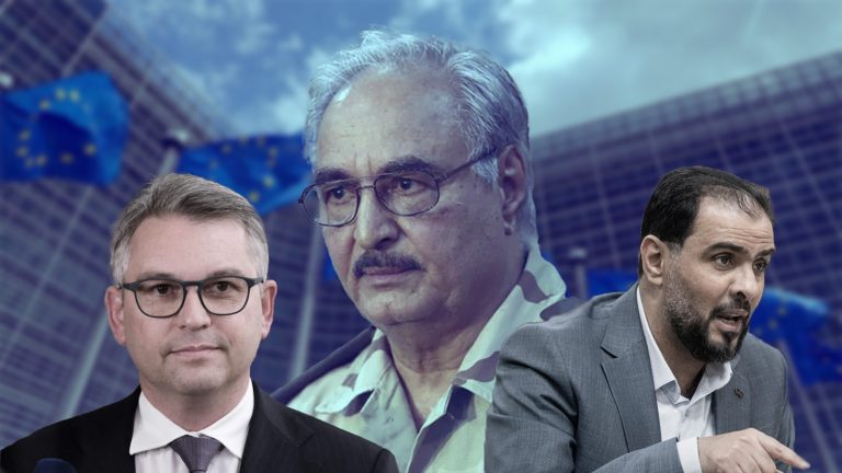 موقع “يورونيوز”: حفتر نصب فخًا للوفد الأوروبي لدفعه إلى الاعتراف بحكومة حماد التي كانت بانتظار استقبالهم، إلا أن الوفد احتجّ على اللقاء.