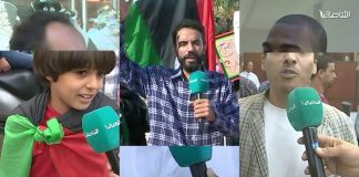 عدسة التناصح: استقبال قافلة عمر المختار بمدينة الزاوية لرفع الحصار عن القطاع المحاصر